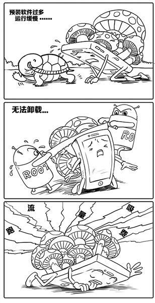 手机预装三大陷阱惹恼消费者